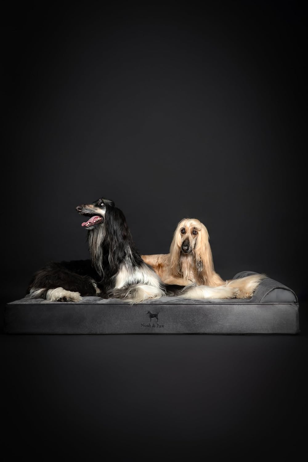 NOAH & PAW Giant Dog Bed XXL 55x45x9.5 Inch, Orthopedic Dog Beds, Eggshell Memory Foam Infused with Cooling Gel, Waterproof, Machine Washable, Includes Inner Cover (Velvet Collection) - Image 6