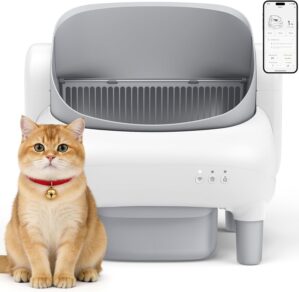 Automatic Cat Litter Box,Self Clean...