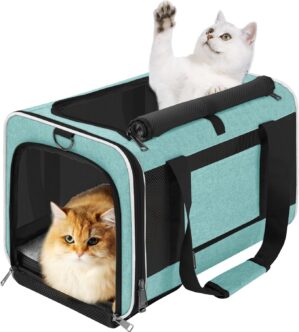 GAPZER Soft Cat Carrier Large Cat 2...
