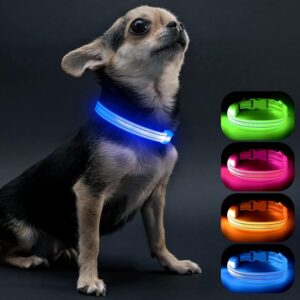 Visinite Light Up Dog Collars for S...