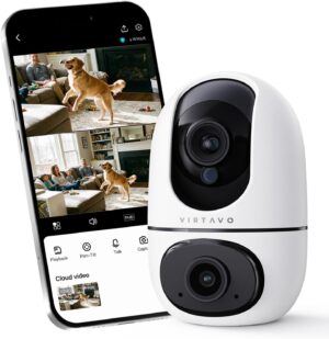 VIRTAVO XD1 Indoor Security WiFi Ca...