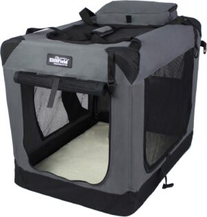 EliteField 3-Door Folding Soft Dog ...