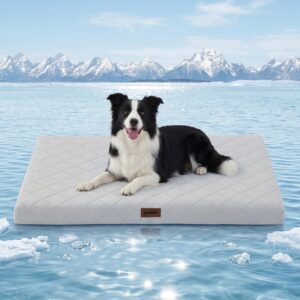 ZOMISIA Cooling Dog Bed for Crate, ...