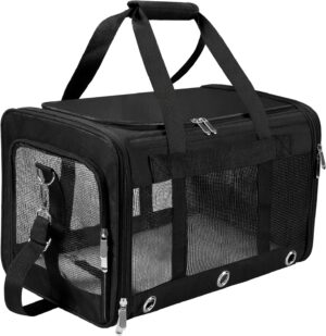 Soft Sided Cat/Dog Carrier,Collapsi...