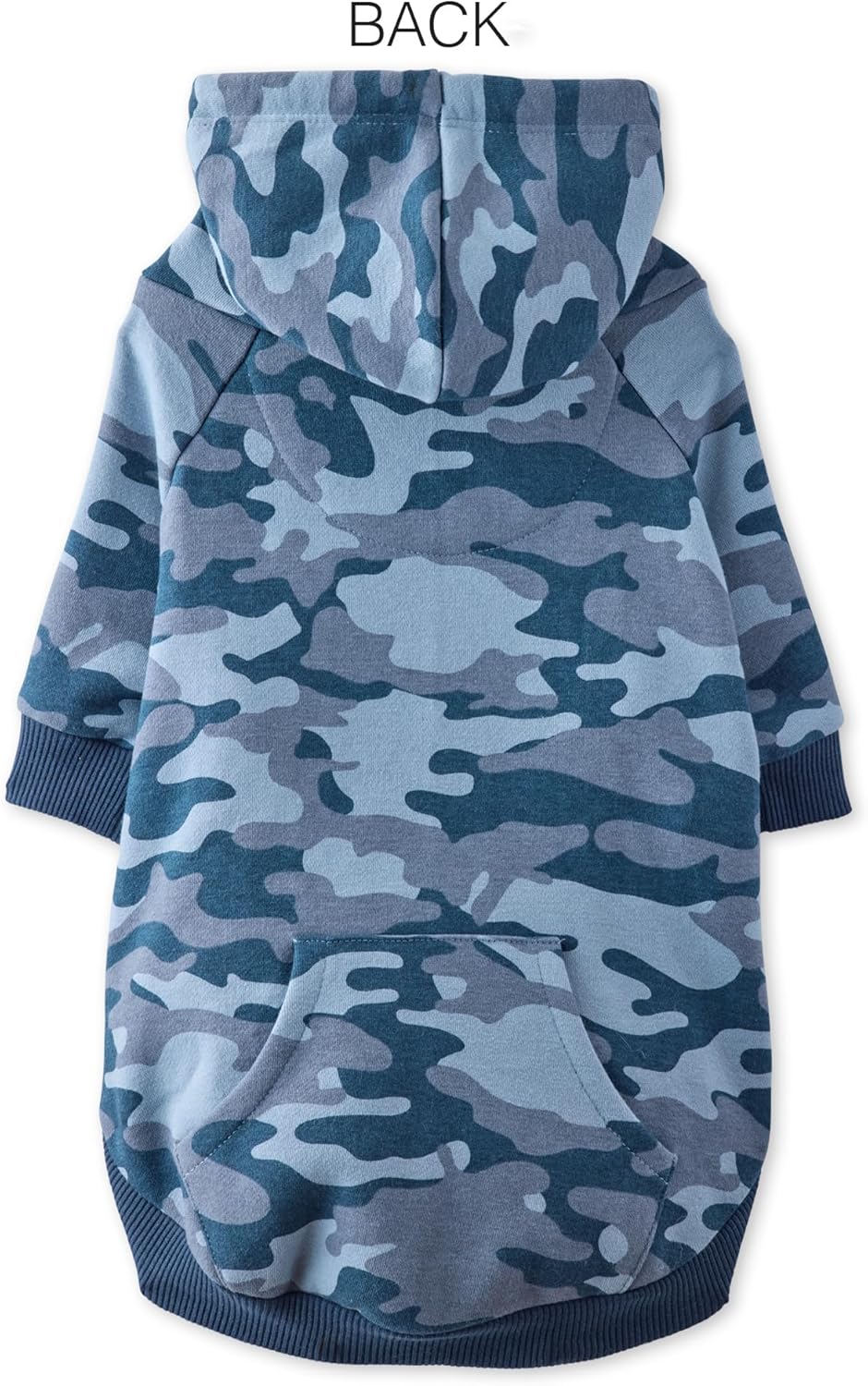 Pet Passion Rocky II - The Extra Comfy Hoodie, Organic Cotton and Recycled Poly Dog Hoodie Pet Coat Sweater for Small, Medium, Large Dogs, Navy Camo, XX-Large - Image 3