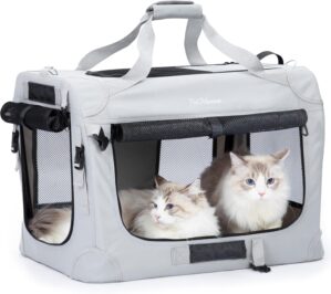 Extra Large Cat Carrier for 2 Cats,...