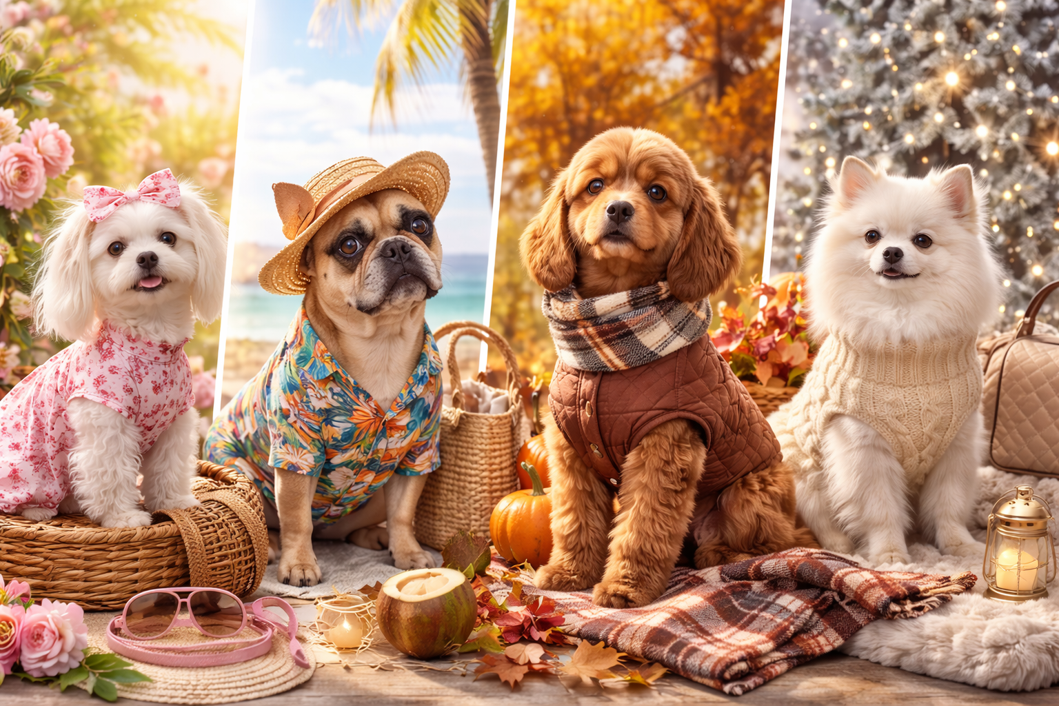 Luxury pet fashion and accessories