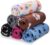Comsmart Pet Blanket Dog Cat Soft Fleece Blankets Sleep Mat Pad Bed Cover with Paw Print for Kitten Puppy and Other Small Animals, 6 Pack of 24×28 Inches