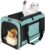 GAPZER Soft Cat Carrier Large Cat 20 lbs/Kitty Cat Travel Crate for Pet Top Load/Small Dog Sturdy Transport Fabric Carry Bag 10 Pounds/Yorkie Kennel with Pocket Teal Aqua