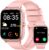 Smart Watch for Men Women (Answer/Make Calls), 1.83″ HD Touchscreen Fitness Tracker, 480Hrs Playtime,112+ Sports Modes,Fitness & Sleep Tracker,Health,Fitness Watch for Android/iOS,IP68 Waterproof,Rose